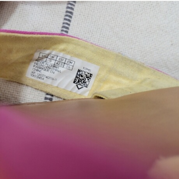 Tom's The Original 1 for 1 Company Women's Viv Striped Flats Slides Slipon Sanda - Picture 7 of 9